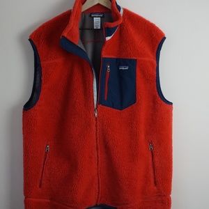 Patagonia Classic Retro-X Fleece Vest Red XXL